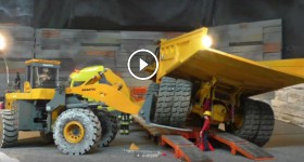 RC CONSTRUCTION SITE ACCIDENT RC 100T DUMPTRUCK ACCIDENT