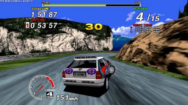 Sega Rally Championship screenshot