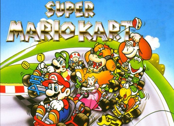 Super Mario Kart poster
