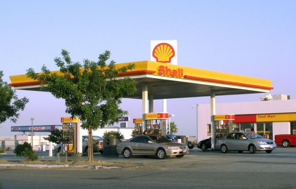 shell gas station