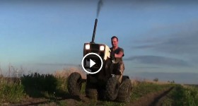 10HP Diesel Roper Sears Almost Flips Pulling Wheelie