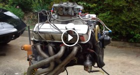 468 BIG BLOCK CHEVY ENGINE START UP CRAZY CAM INSANE EXHAUST REDNECKS