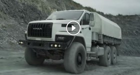 ural next russian offroad work truck