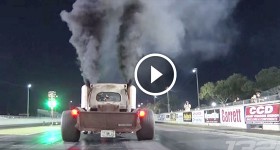Nasty Twin Turbo DIESEL 1935 Rat Rod