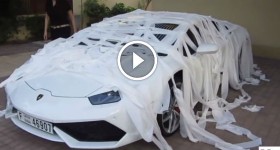 Lamborghini Toilet Paper Prank Gone Wrong