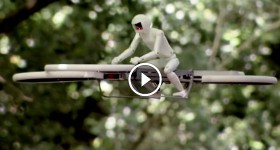 P2 Hoverbike Test Flight