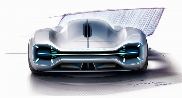 Porsche Electric Le Mans 2035 Prototype rear end