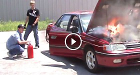 Subaru Engine + Add a FULL Bottle of NITROUS -Lucky To Be Alive!