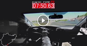 2015 Civic Type R development car achieves Nürburgring lap time of 7.50.63 seconds