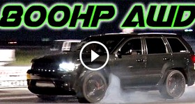 Procharged 800HP Jeep AWD With Street Tires