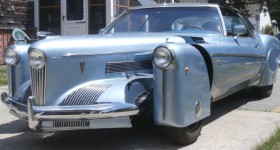 1946 Tucker Torpedo Prototype II front left three quarters - cl