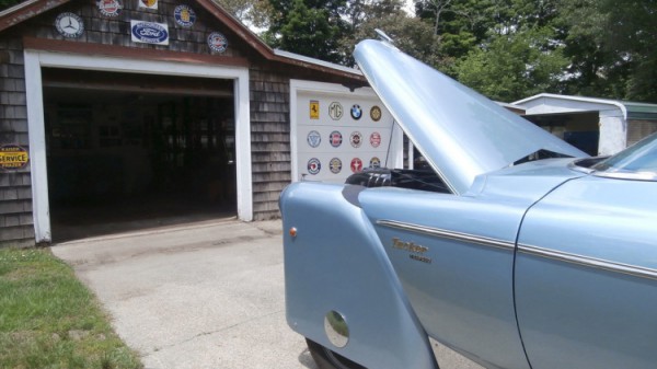 1946 Tucker Torpedo Prototype II open hood side view