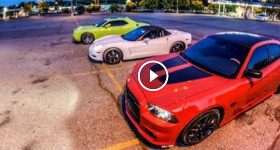 2015 Challenger SRT Vs 2014 Charger SRT go at it AGAIN!! with a Police Chase!!