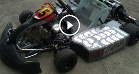 Electric Go Kart goes wild 128HP