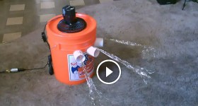 Homemade Air Conditioner DIY - The 5 Gallon Bucket Air Cooler! DIY- can be solar powered!
