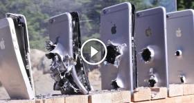 iPhone 6 test How Many iPhones Does It Take To Stop an AK-74 Bullet