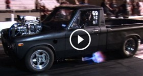 INSANE Blown Chevy LUV Goes KABOOM