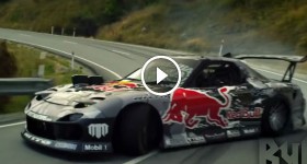 Mad Mike drifting Crown Range in New Zealand [Dubstep Mix]