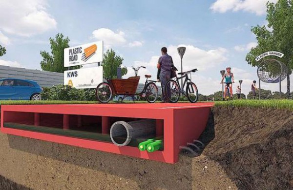 VolkerWessels innovative plastic road