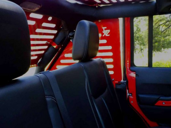 jk skinz jeep with tracks back seats