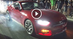 2015 Mustang Drag Race FAIL