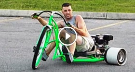 Baldwin Brandon - Bigwheel Motor Bike Drifting 8-26-14