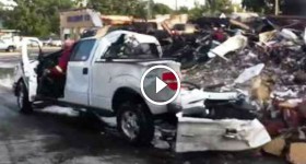 Kelleher Ford Dauphin New Meaning to Built Ford Tough. F150 drives off rubble morning after fire