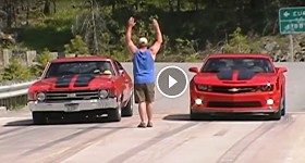2010 camaro ssrs vs 72 chevelle big block