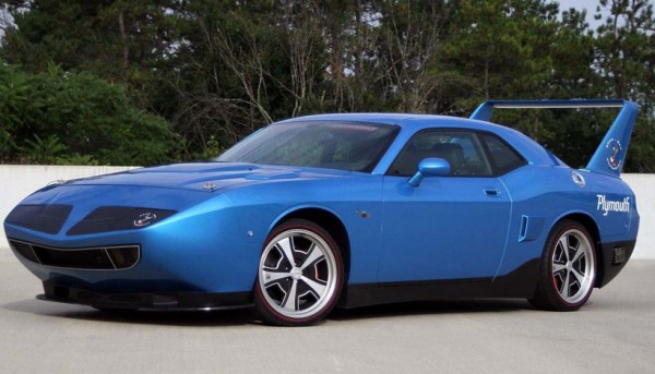 2016 Plymouth Superbird front three quarters left angle