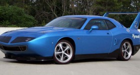 2016 Plymouth Superbird front three quarters left angle - cl