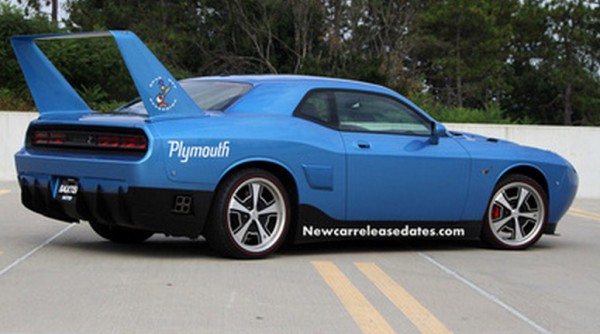 2016 Plymouth Superbird rear three quarters
