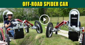 A Spider Car !!!!! Crazy French Offroad Vehicle -