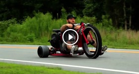 Fire Breathing motorized Drift Trike