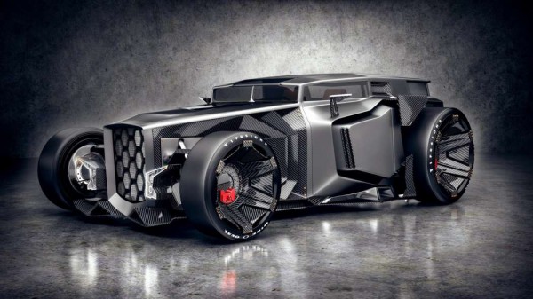 Lamborghini Rat Rod front three quarters