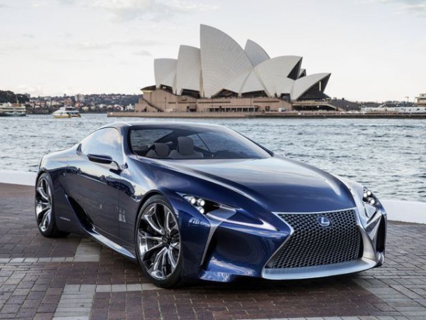 Lexus LF-LC Concept front three quarters