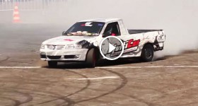 Volkswagen Pickup Truck Show Drift 2015