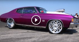 WhipAddict Mr. Vellecity's 72' Chevrolet Chevelle SS 502, Amani Forged Vito 24x15s, Kandy Paint