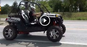 RZR XP 1100 turbo with TD 4 stage ECU and antilag launch control