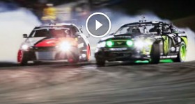 Vaughn Gittin Jr drifts OVER Fredric Aasbø