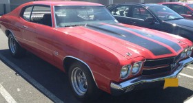 1970 Chevrolet Chevelle SS front three quarters - cl