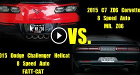 2 Dodge Hellcats TROLL Z06 Corvette Stingray