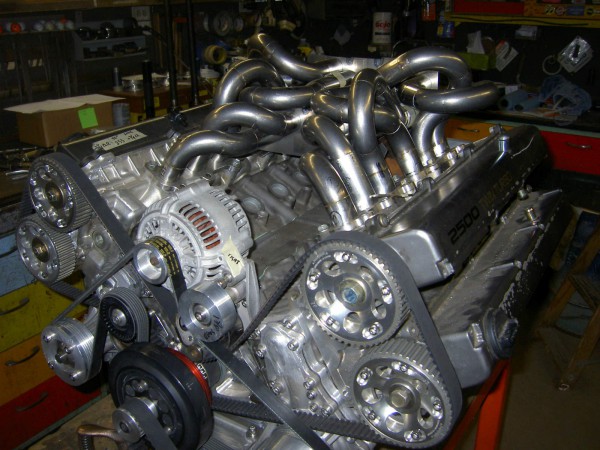A Quad-Turbo V12 From 2 Supra Motors full front end