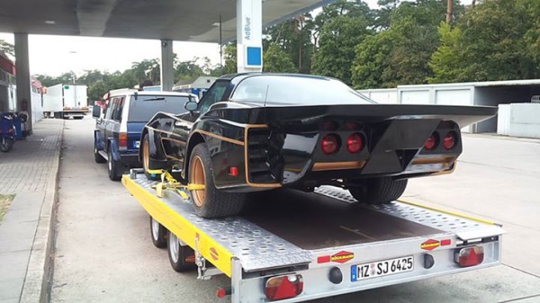 Christian Stark's Chevy Corvette custom rear three quarters