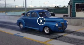 Grandpa Drag Races 1941 Ford Like A Boss