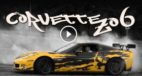 [HQ] Corvette Z06 (550hp) - Music Video - donuts, brutal sound, hard driven...