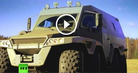 RT - Avtoros Shaman 8x8 All-Terrain Vehicle (ATV) [720p]