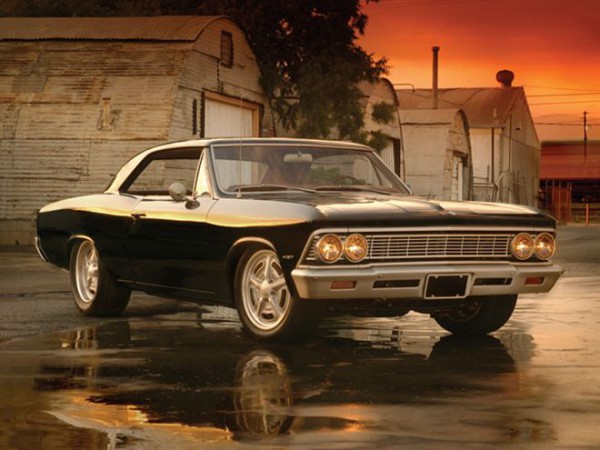 So-Cal Speed Shop 1966 Chevrolet Chevelle LS7 front three quarters