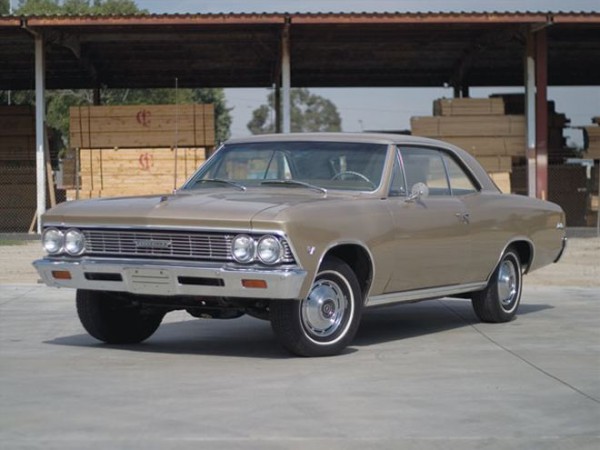 So-Cal Speed Shop 1966 Chevrolet Chevelle LS7 front three quarters before