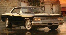 So-Cal Speed Shop 1966 Chevrolet Chevelle LS7 front three quarters - cl