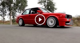 BMW E30 325i Turbo Beast Teaser Backfire Drift Burnout